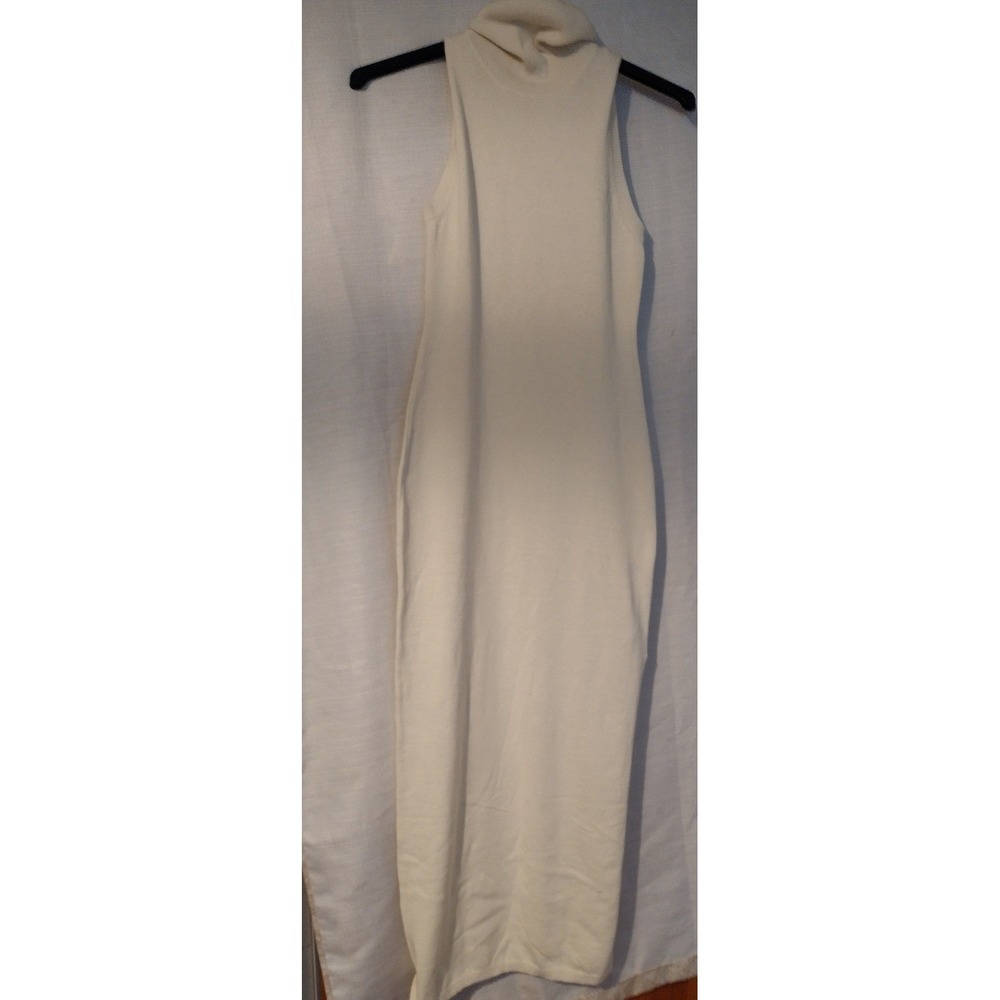 The Normal Brand Women's Sweater Knit Turtleneck Dress M Sleeveless NWOT